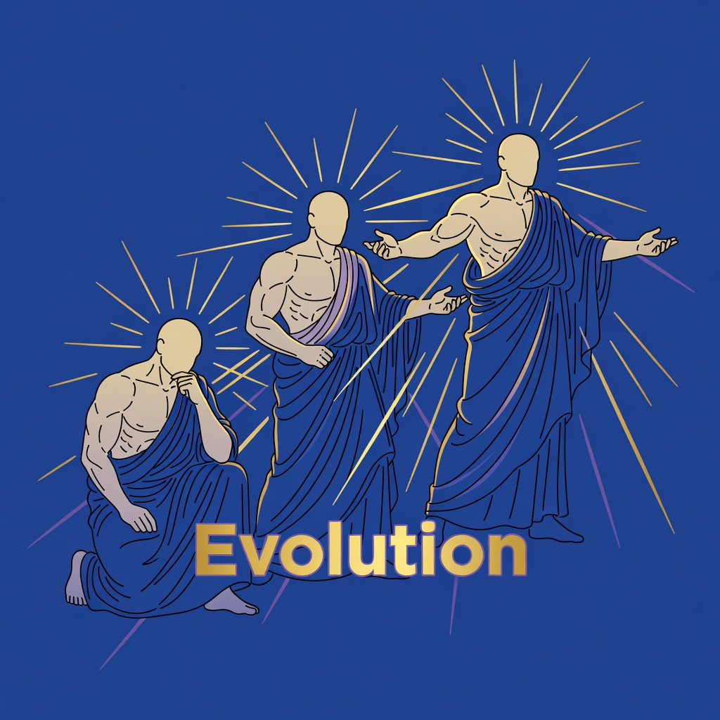 Weekly Evolution — three stages of the Supercoach philosopher